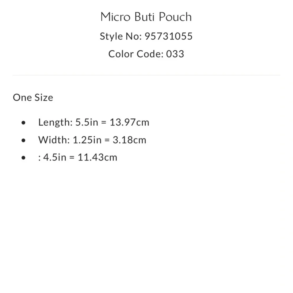 FP Movement ~ Micro Buti Pouch ~                                  * N W T * - Picture 6 of 13